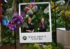 Nina Keune and Gianna Carbone of Landgard. From 1000 Gute Grunde, they have a yearly campaign motto and this year it is: Wild about nature. 